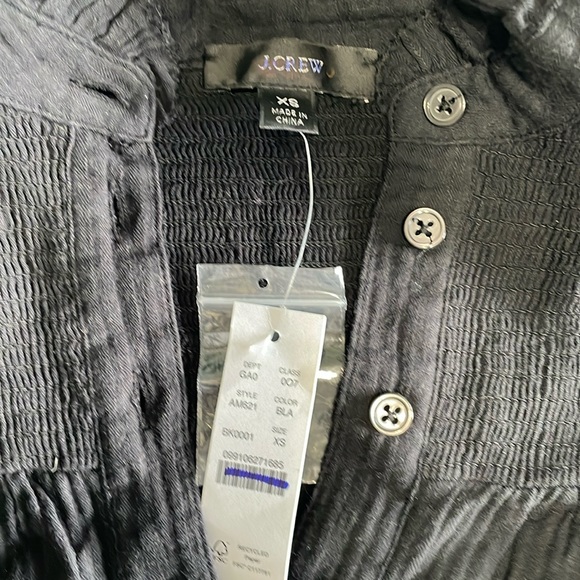 NWT J. crew Cotton Blouse - Picture 2 of 4